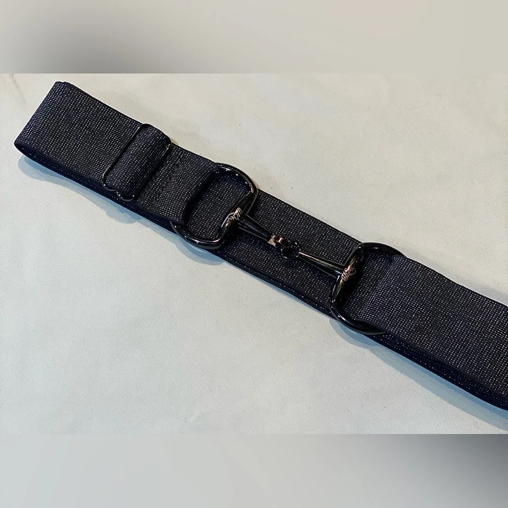 Childrens Equestrian horse Snaffle Bit Belt Elastic One Size Fits All